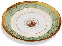 bohemia ceramic work dinner plate